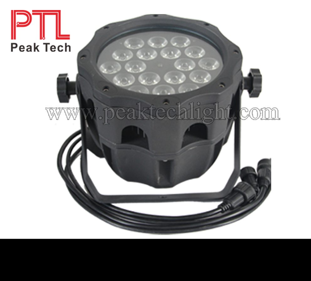 PT-WP1818 Waterproof 18pcs RGBWAUV 6in1 Par Light LED IP65